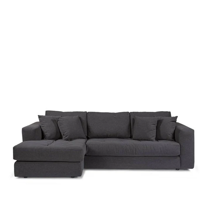 Hugo 3 Seater Chaise suite - Genuine Linen blend Comfort - Image 3