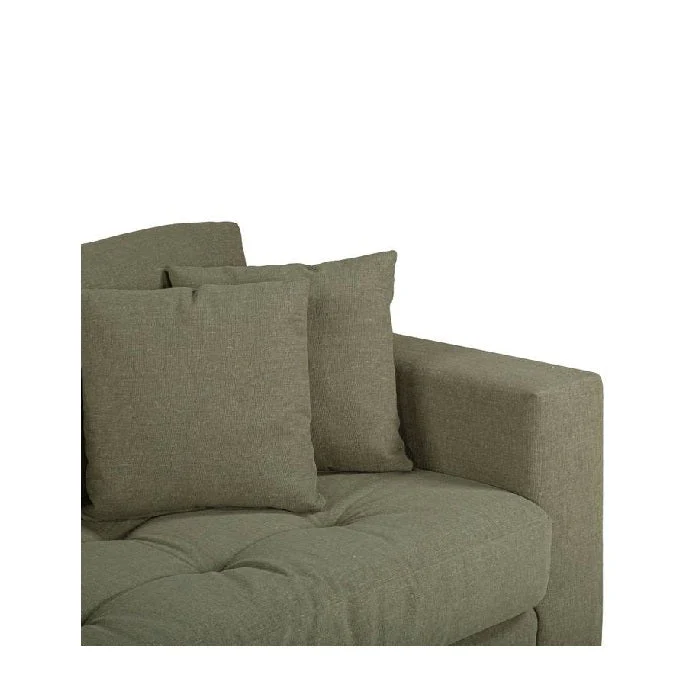 Hugo 3 Seater Chaise suite - Genuine Linen blend Comfort - Image 5