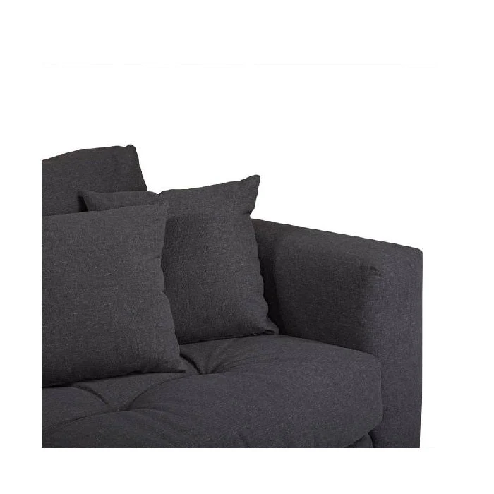 Hugo 3 Seater Chaise suite - Genuine Linen blend Comfort - Image 6