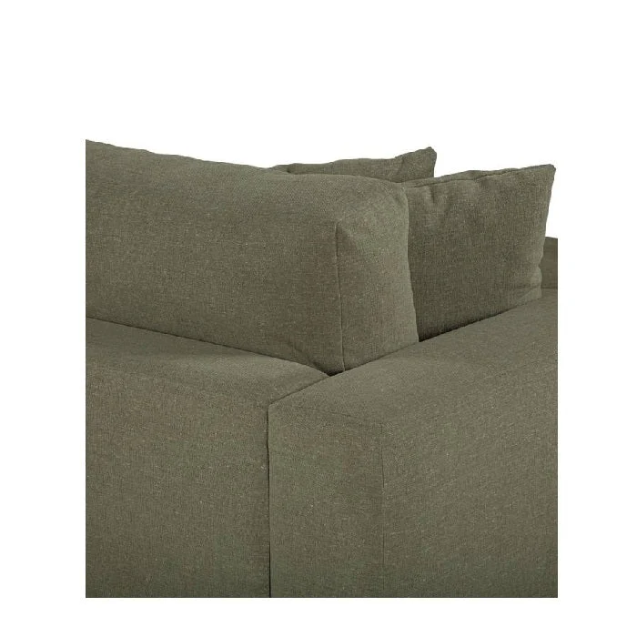 Hugo 3 Seater Chaise suite - Genuine Linen blend Comfort - Image 7