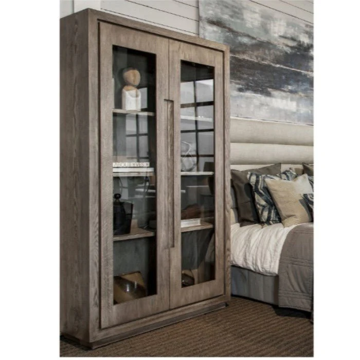 Hunter Display Cabinet - Antique Grey - Image 2
