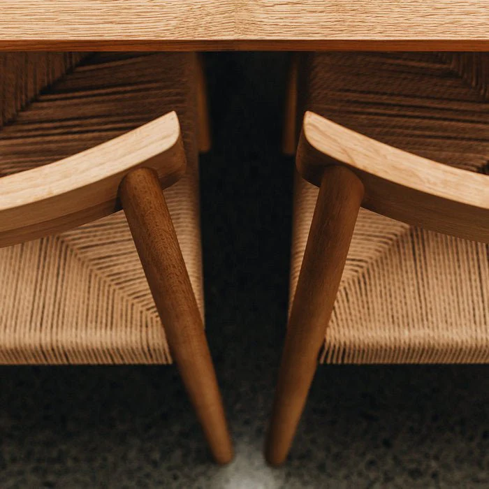 Ingrid Dining Chair - Natural Cord Seat - Image 6