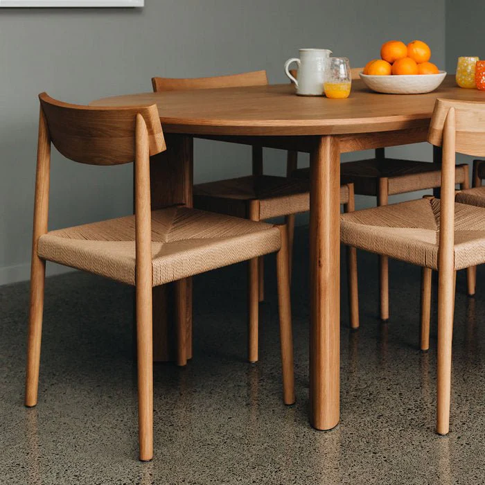 Ingrid Dining Chair - Natural Cord Seat - Image 8