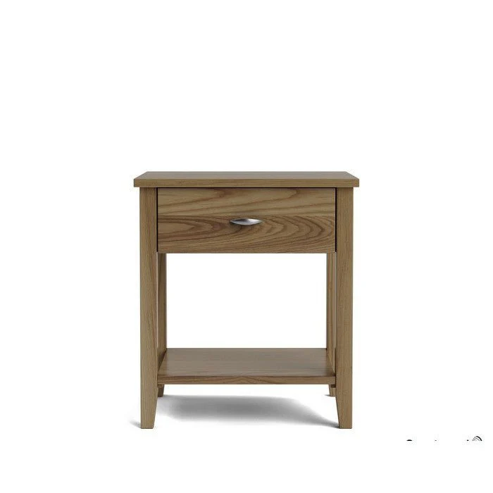 Ivydale Bedside Wide - Crafted in Ash