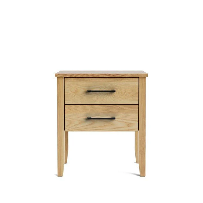Ivydale Bedside Wide - Crafted in Ash - Image 14