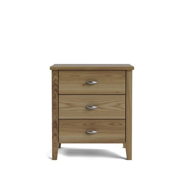 Ivydale Bedside Wide - Crafted in Ash - Image 16