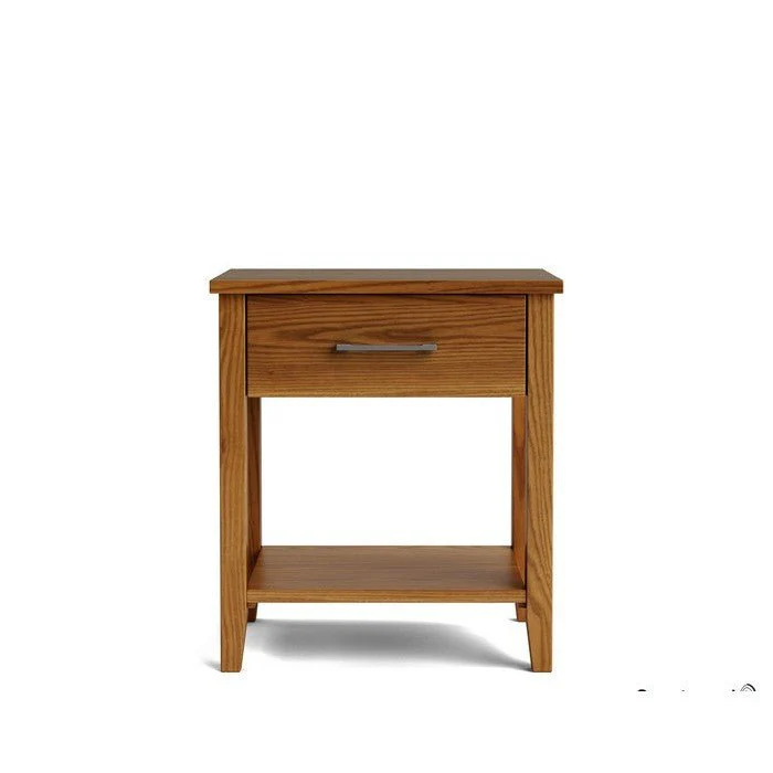 Ivydale Bedside Wide - Crafted in Ash - Image 5
