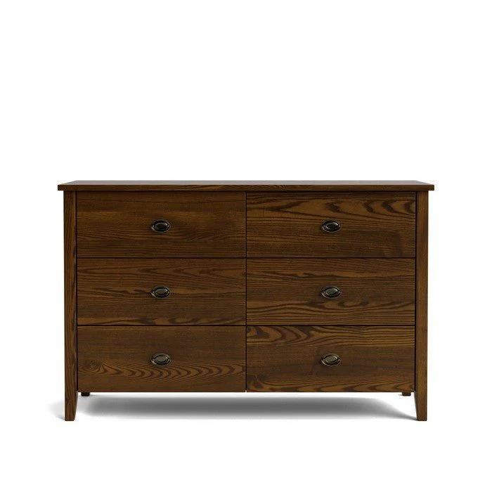 Ivydale Lowboy 6 Drawer - Ash - Image 2