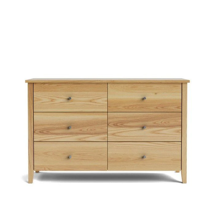Ivydale Lowboy 6 Drawer - Ash - Image 6