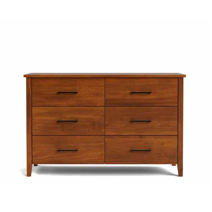 Ivydale Lowboy 6 Drawer - Pine - Image 11