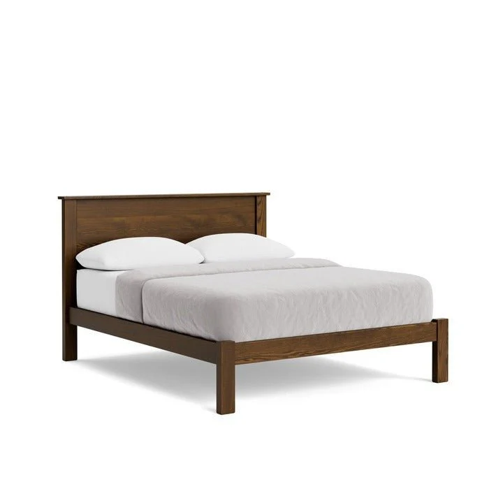 Ivydale Slatframe with Panelled headboard - Ash - Image 2