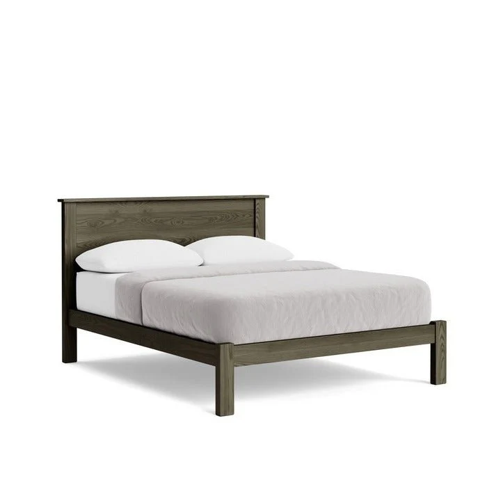Ivydale Slatframe with Panelled headboard - Ash - Image 4