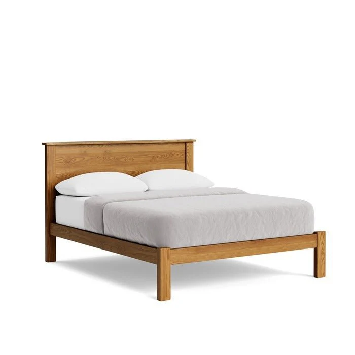 Ivydale Slatframe with Panelled headboard - Ash - Image 5