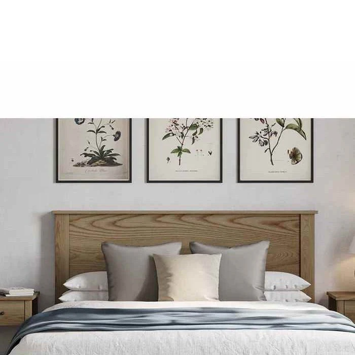 Ivydale Slatframe with Panelled headboard - Ash - Image 9
