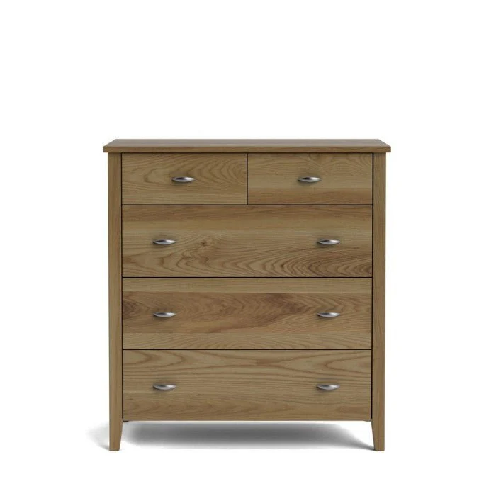 Ivydale Tallboy 5 Drawer - Ash