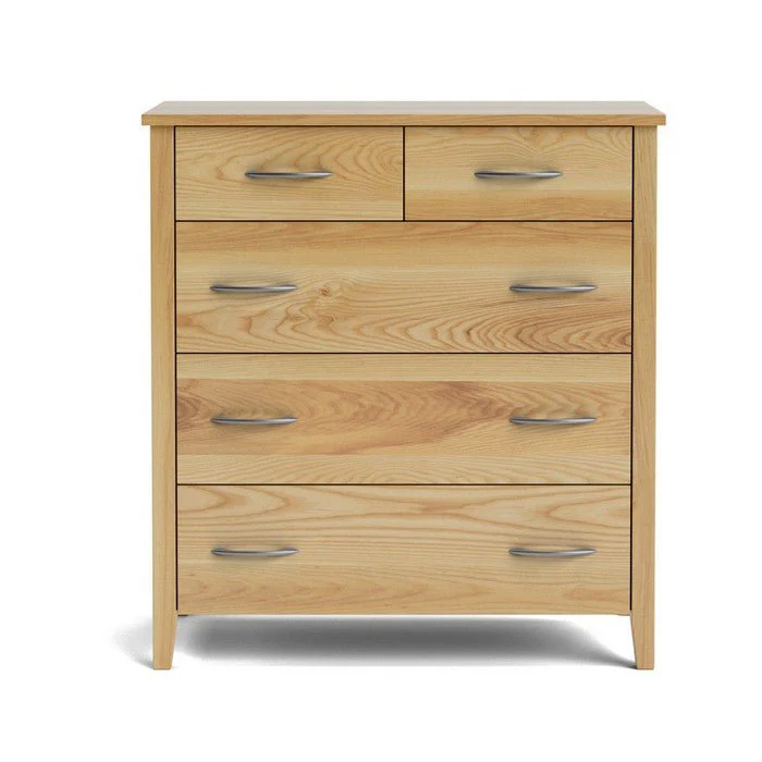 Ivydale Tallboy 5 Drawer - Ash - Image 6