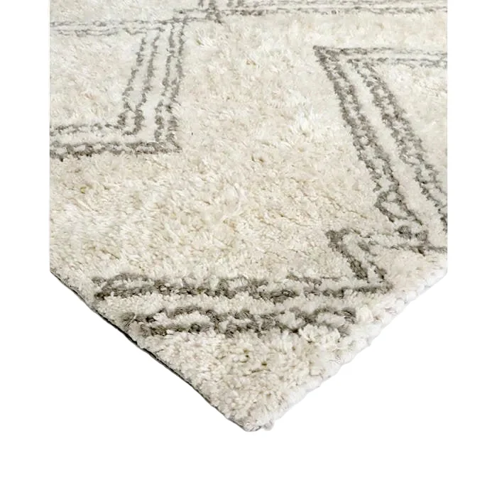 Jagger Floor Rug - Camel/Ivory (100% Wool)