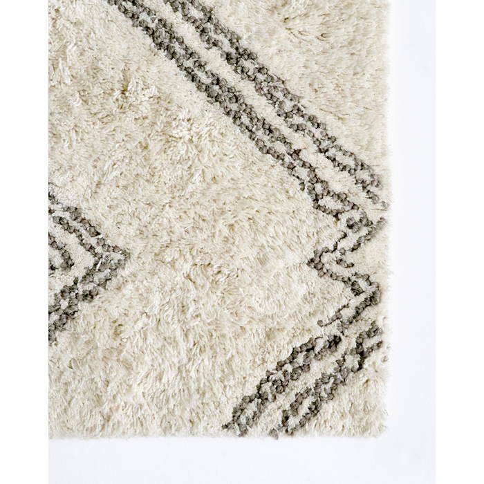 Jagger Floor Rug - Camel/Ivory (100% Wool) - Image 2