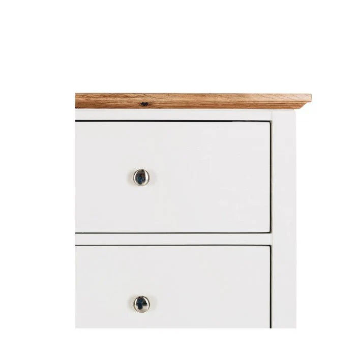 Jessica Chest 6 Drawer - Oak Top - Image 5