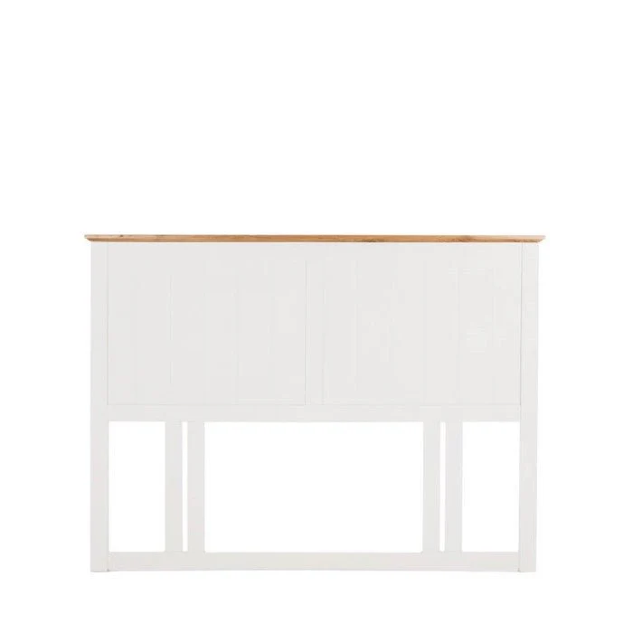 Jessica Headboard Queen - Oak Top