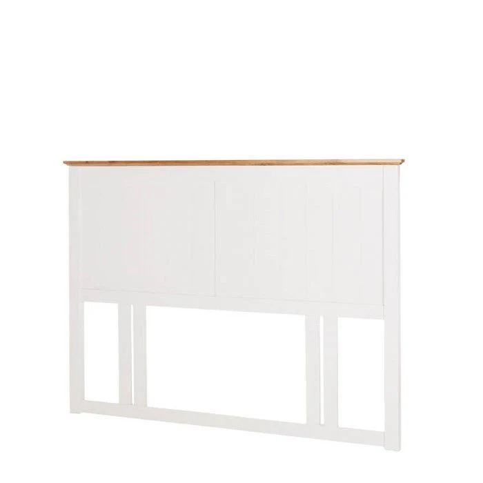 Jessica Headboard Queen - Oak Top - Image 2