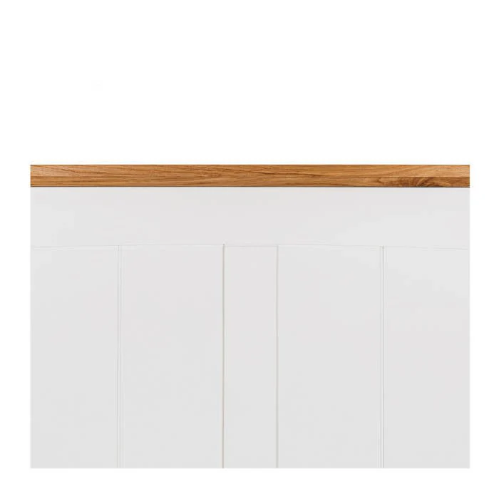 Jessica Headboard Queen - Oak Top - Image 3