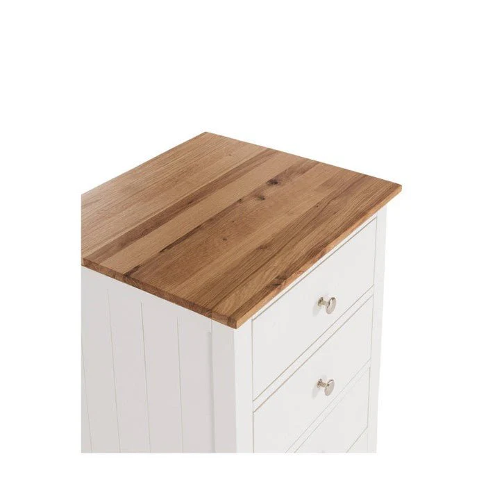 Jessica Tallboy 7 Drawer - Oak Top - Image 6
