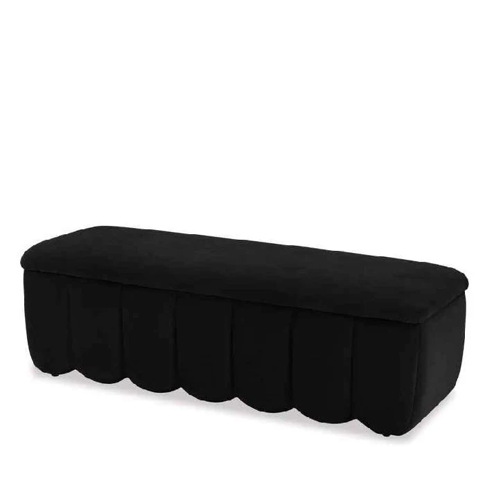 Jordan Ottoman with Storage - Velvet - Image 2