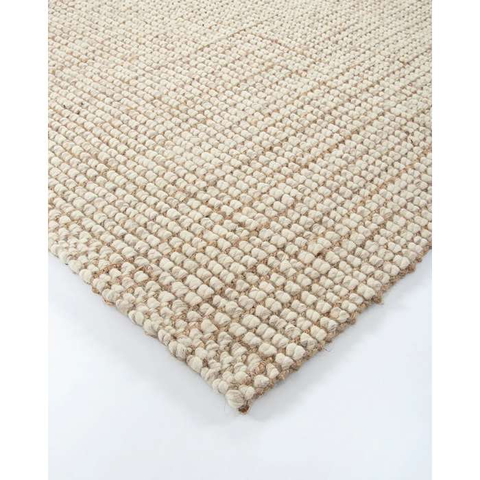 Julia Floor Rug - Ivory (Jute/Wool Blend)