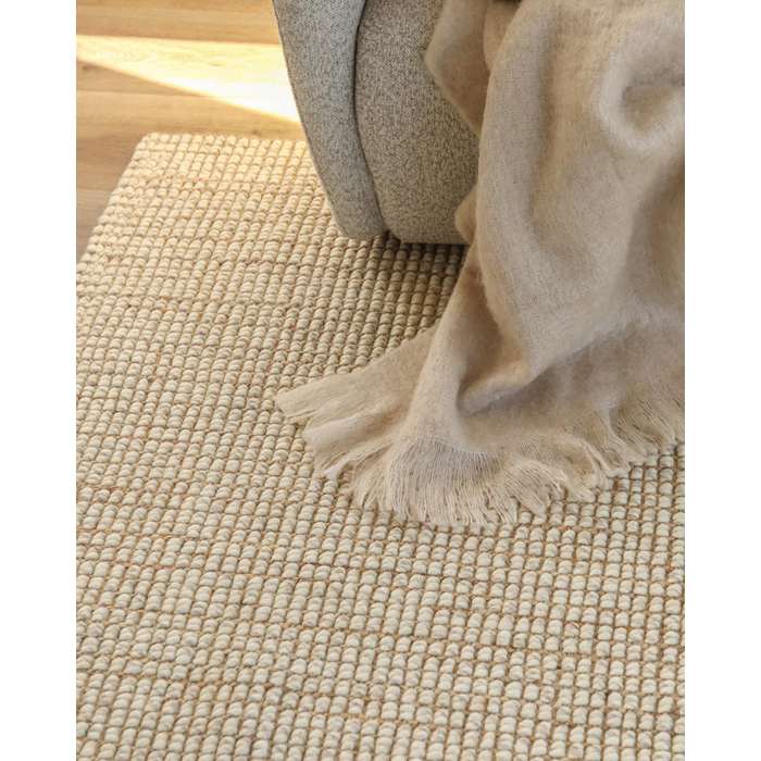 Julia Floor Rug - Ivory (Jute/Wool Blend) - Image 3