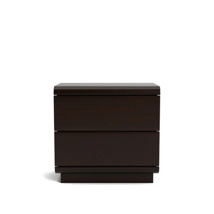 Karamea Bedside 2 Drawer - With Cut Out (Pine) - Image 3