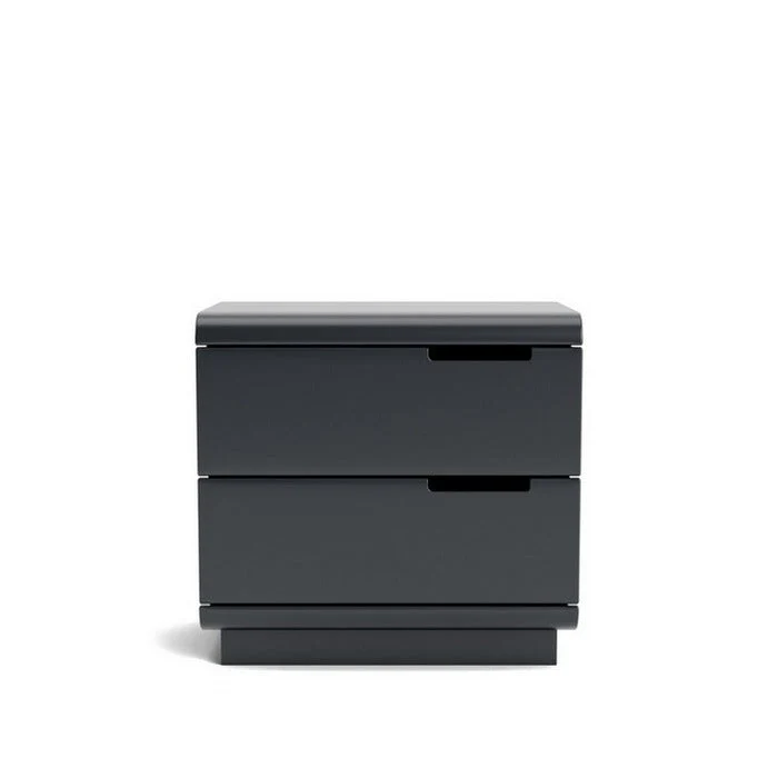 Karamea Bedside 2 Drawer - With Cut Out (Pine) - Image 2