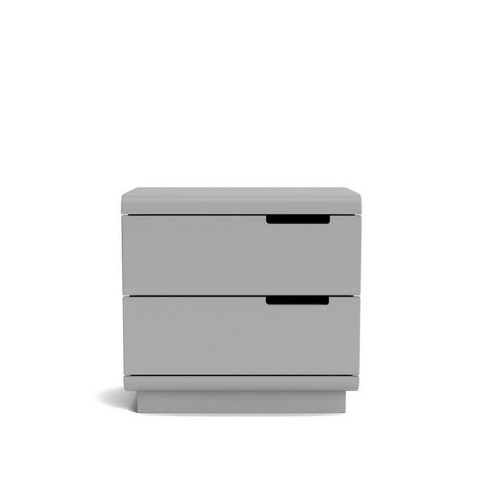 Karamea Bedside 2 Drawer - With Cut Out (Pine) - Image 8