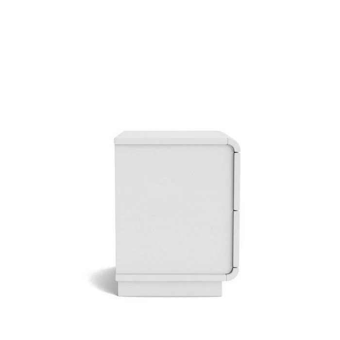 Karamea Bedside 2 Drawer - With Cut Out (Pine) - Image 9