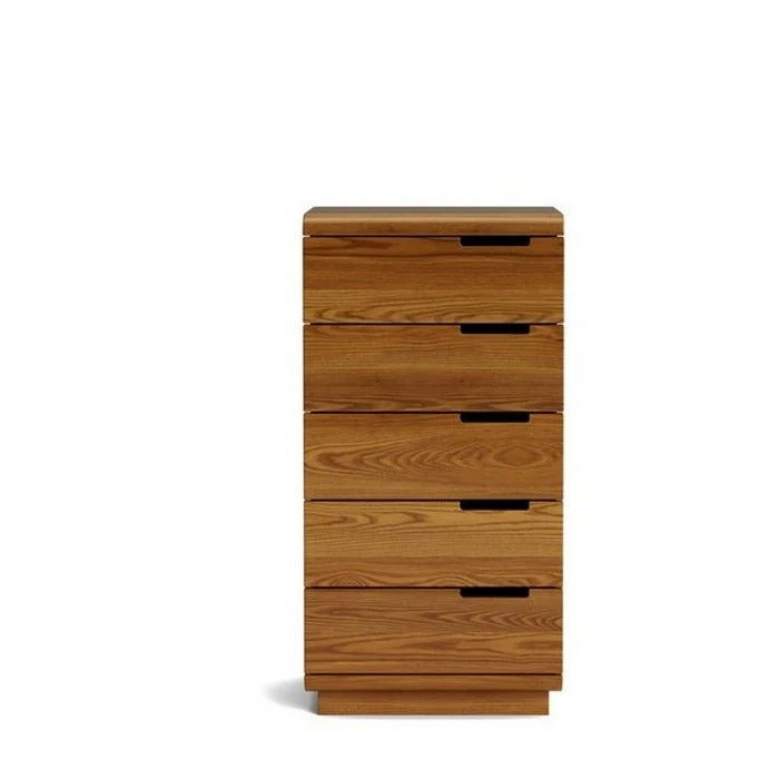 Karamea Lingerie Chest 5 Drawer - With Cut Out (Ash) - Image 4