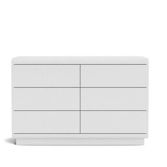 Karamea Lowboy 6 Drawer - With Cut Out (Pine)