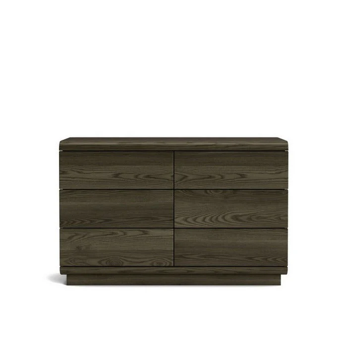 Karamea Lowboy 6 Drawer - With Cut Out (Ash) - Image 3