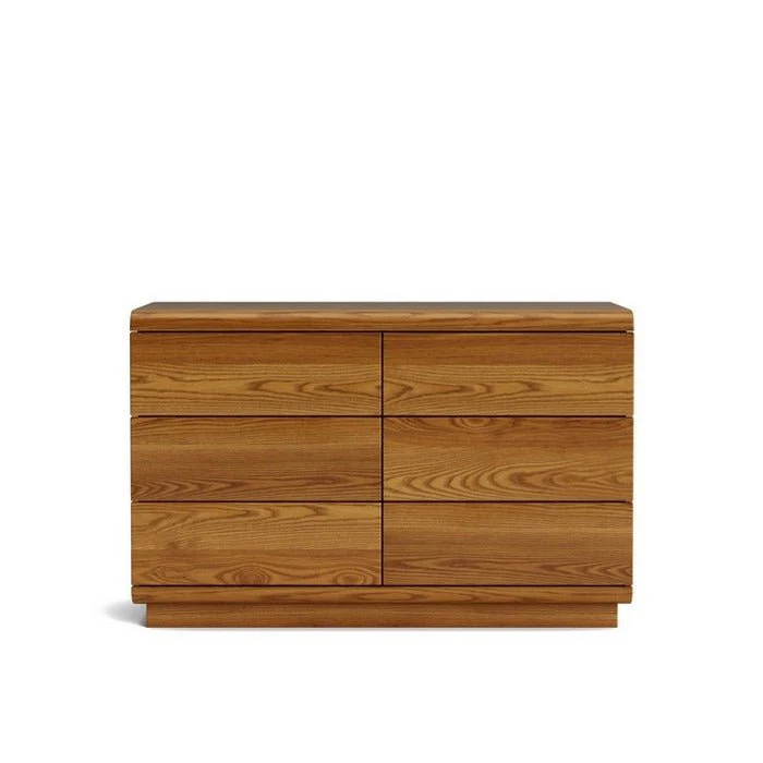 Karamea Lowboy 6 Drawer - With Cut Out (Ash) - Image 4