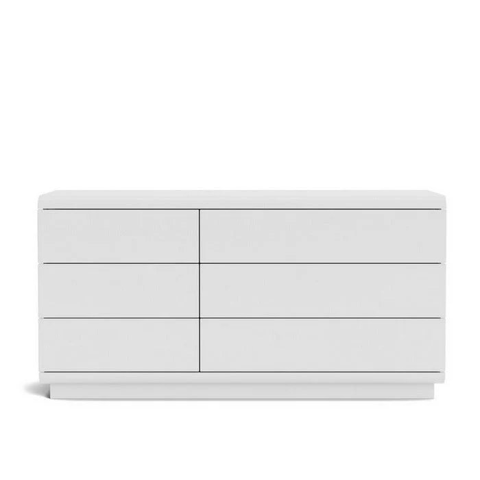 Karamea Lowboy 6 Drawer Large 1445w - With Cut Out (Pine)
