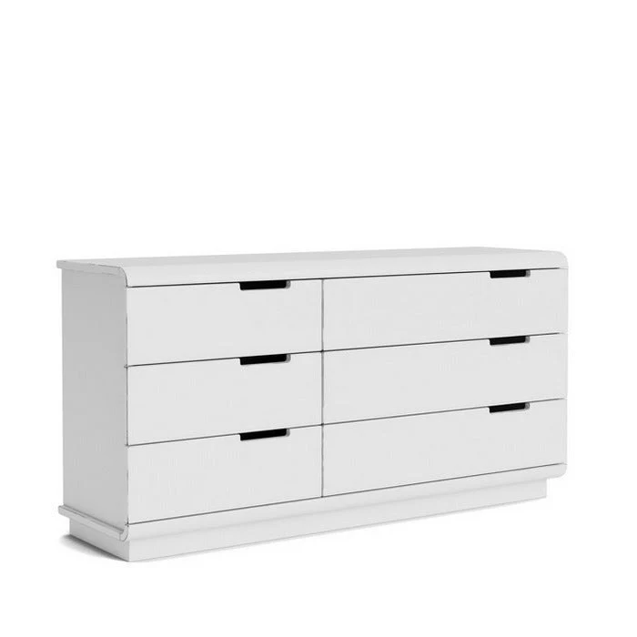 Karamea Lowboy 6 Drawer Large 1445w - With Cut Out (Pine) - Image 11
