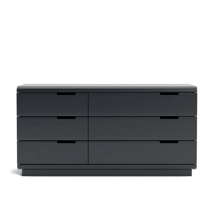 Karamea Lowboy 6 Drawer Large 1445w - With Cut Out (Pine) - Image 2