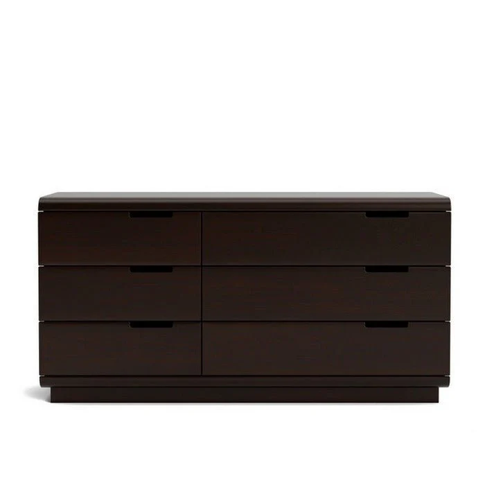 Karamea Lowboy 6 Drawer Large 1445w - With Cut Out (Pine) - Image 3