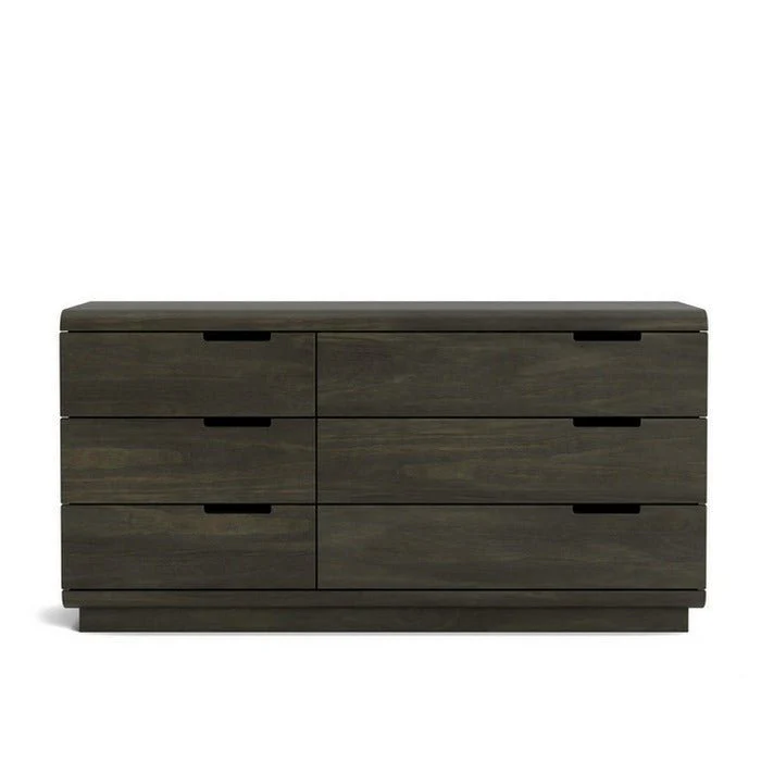 Karamea Lowboy 6 Drawer Large 1445w - With Cut Out (Pine) - Image 4