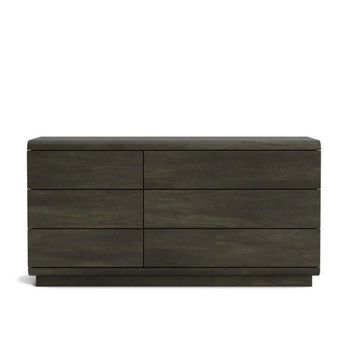 Karamea Lowboy 6 Drawer Large 1445w - With Cut Out (Pine) - Image 6
