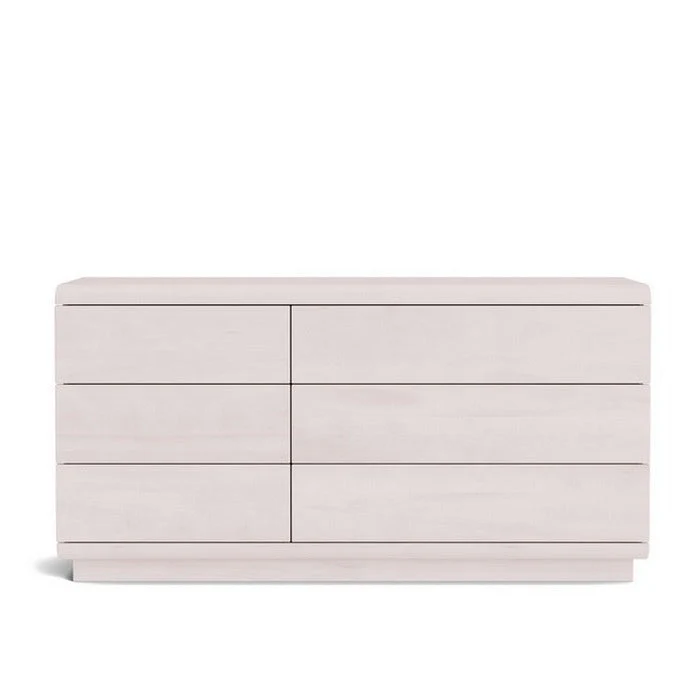 Karamea Lowboy 6 Drawer Large 1445w - With Cut Out (Pine) - Image 9