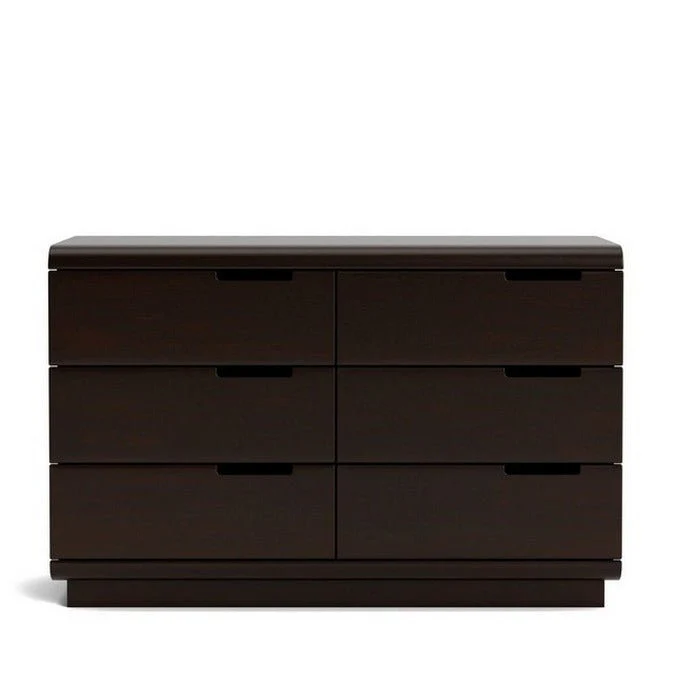 Karamea Lowboy 6 Drawer - With Cut Out (Pine) - Image 3