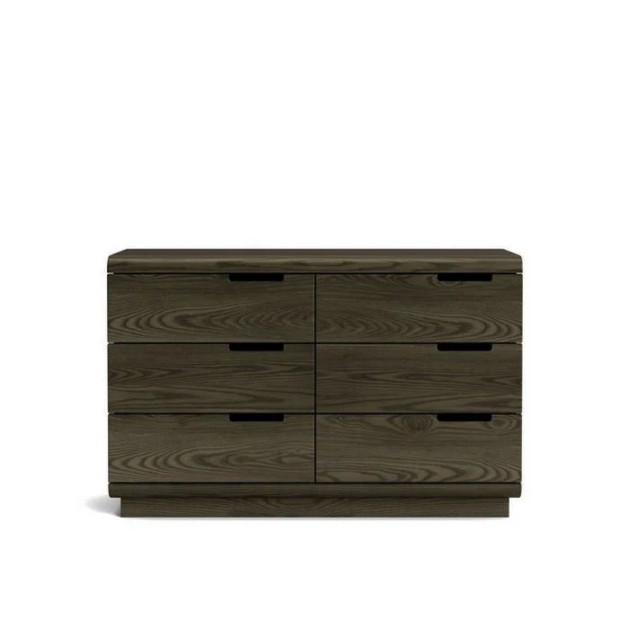 Karamea Lowboy 6 Drawer - With Cut Out (Ash) - Image 3