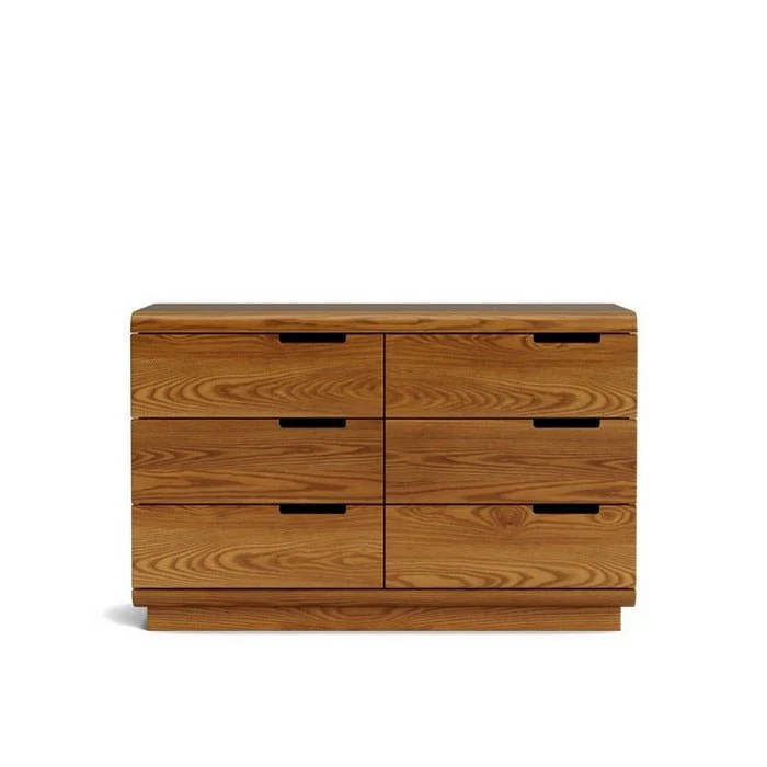 Karamea Lowboy 6 Drawer - With Cut Out (Ash) - Image 4
