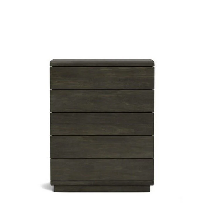Karamea Tallboy 5 Drawer - With Cut Out (Pine) - Image 4
