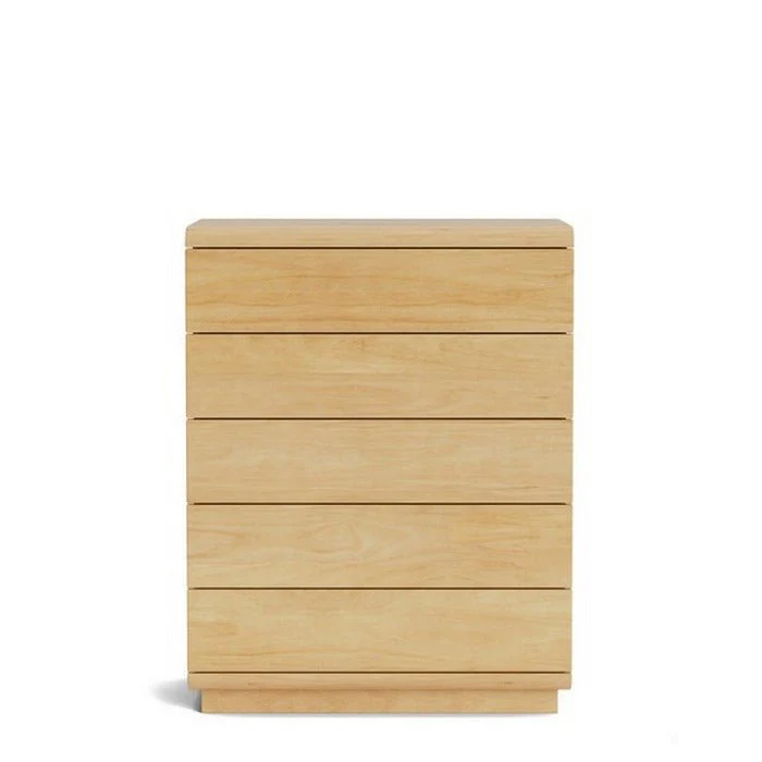 Karamea Tallboy 5 Drawer - With Cut Out (Pine) - Image 5